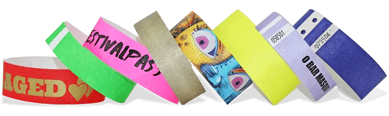 RFID Tyvek wristband for pilgrim management at places of worship