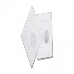 Identium ID-L3535 UHF + NFC RFID Laundry Tag Sewing 35×35mm | Quanray Qstar 6S