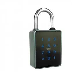 Smart Combination Padlock – Bluetooth App + Password + RFID Card + Key Waterproof